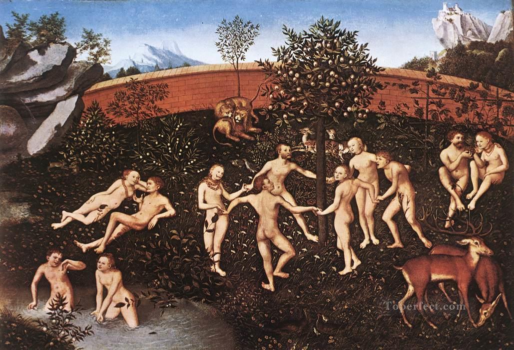 The Golden Age Lucas Cranach the Elder nude Oil Paintings